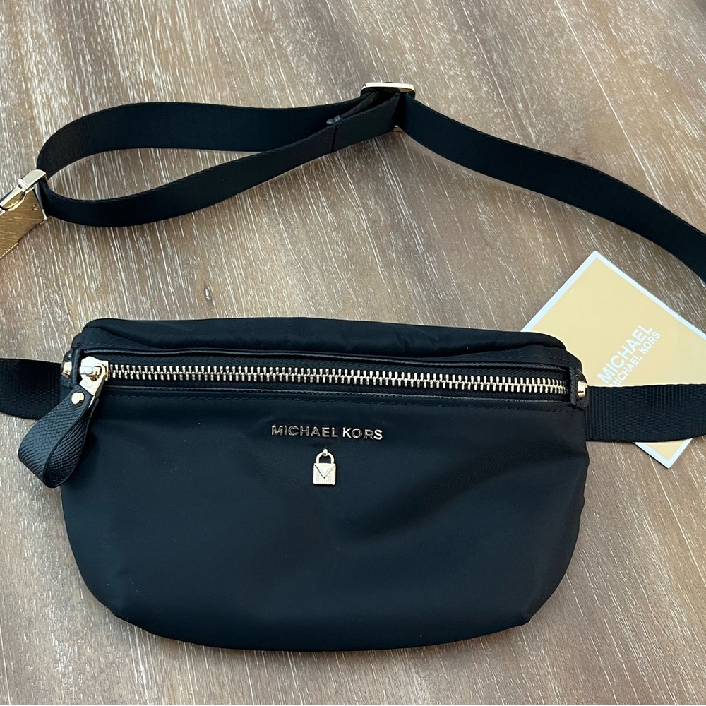 Michael Kors Black Belt Bag